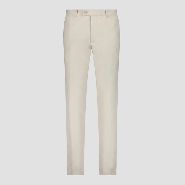 Beige pants on a white background