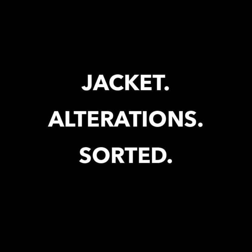 menssuit warehouse offer to alter your jacket sleeve lengths and deliver to your door ready to wear