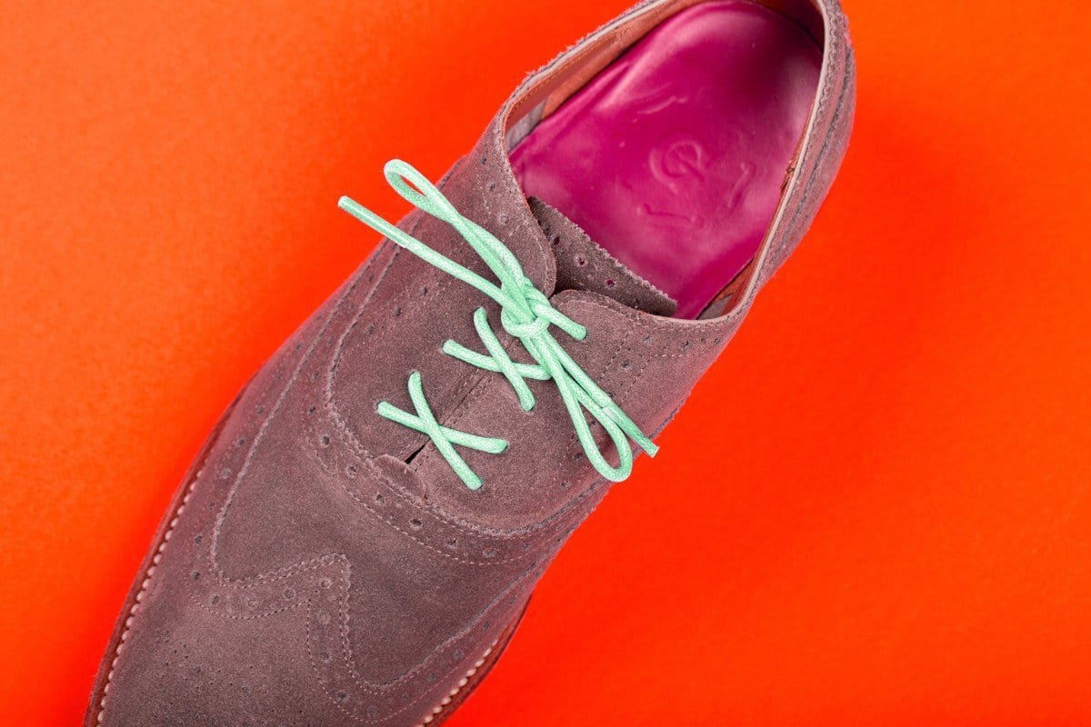Lachie Mint Green Colour Shoelaces from Mavericks Laces