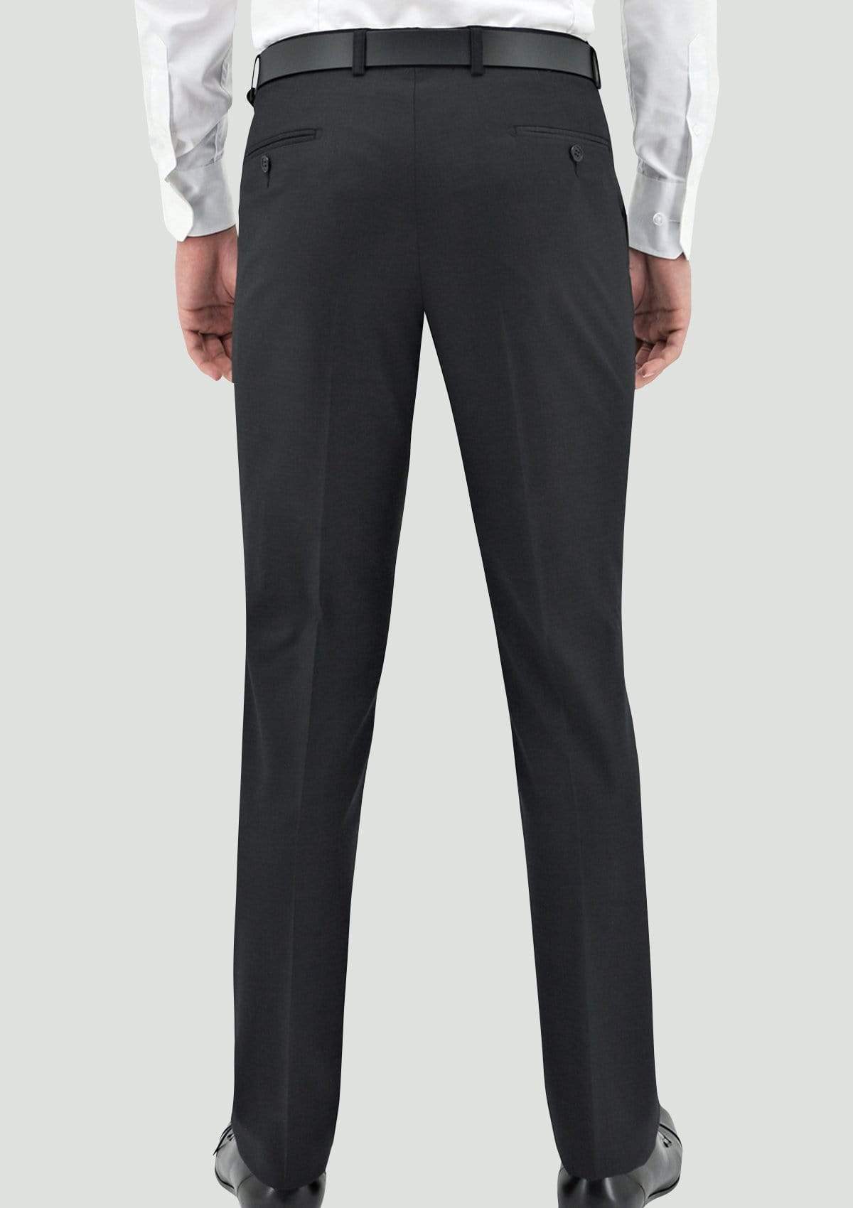 Daniel Hechter slim fit shape suit in charcoal pure wool - Big Man Sizes
