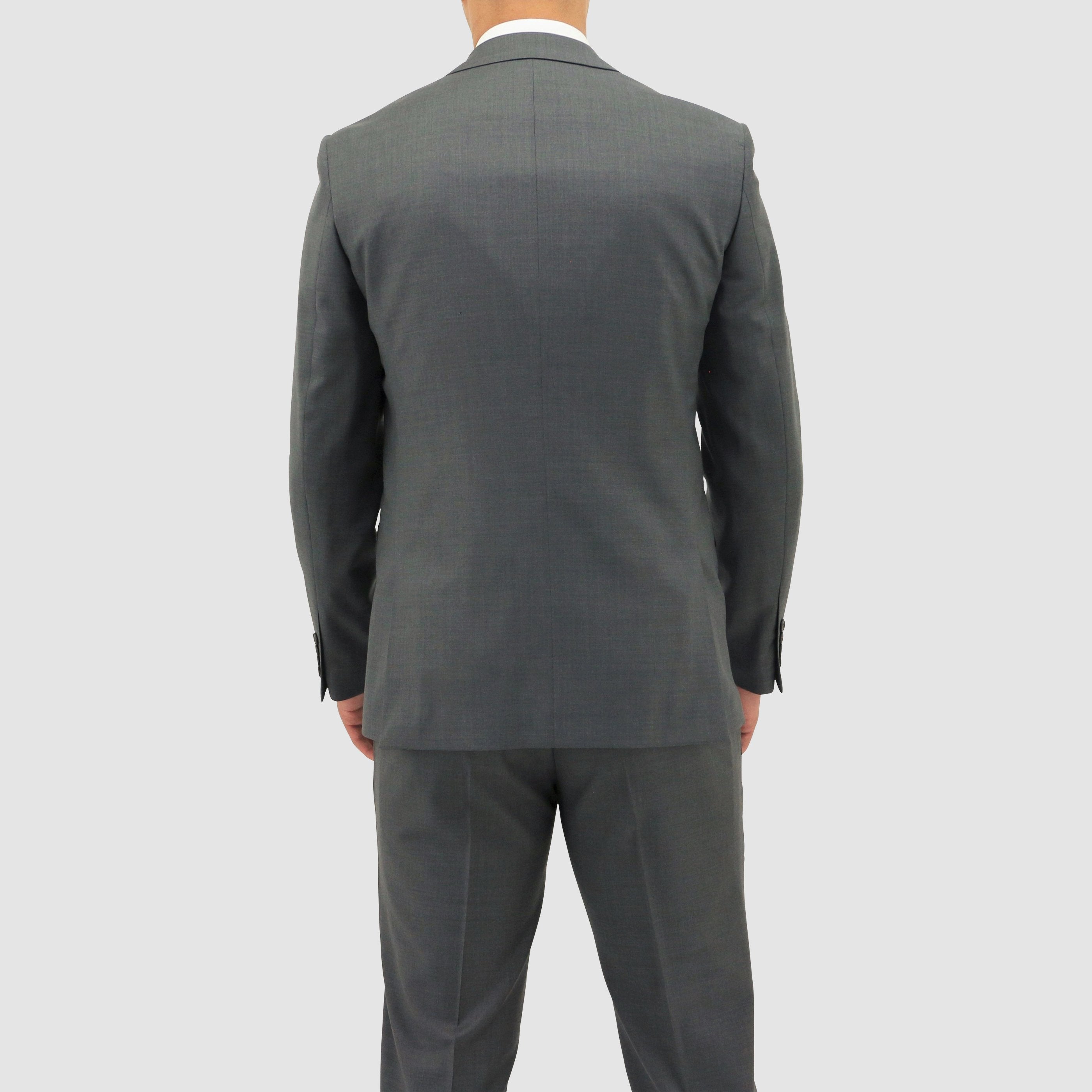 Daniel Hechter slim fit shape suit in grey pure wool