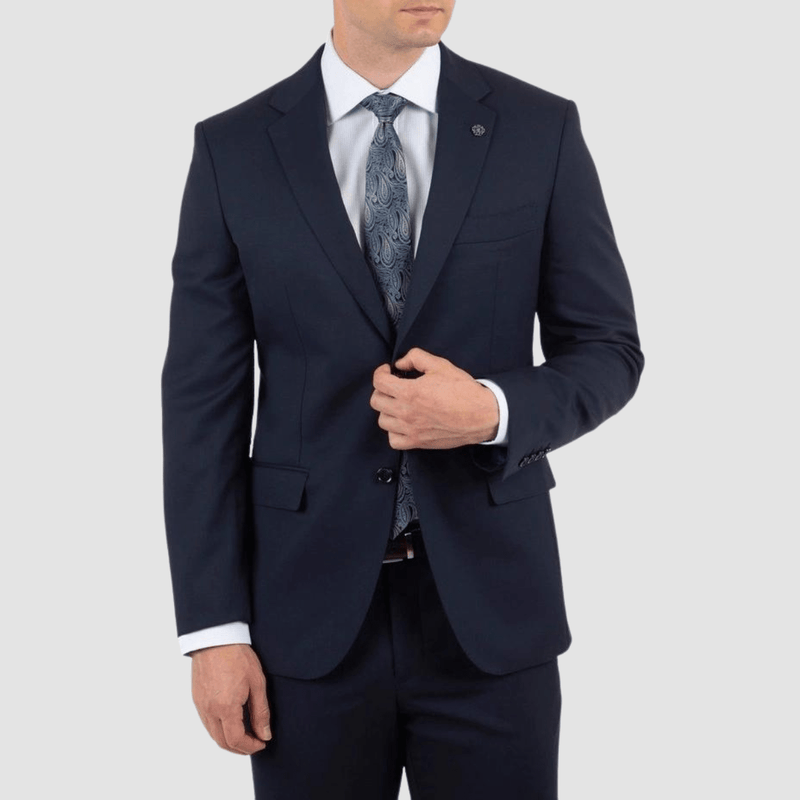 mens classic fit morse suit jacket in navy fmg100