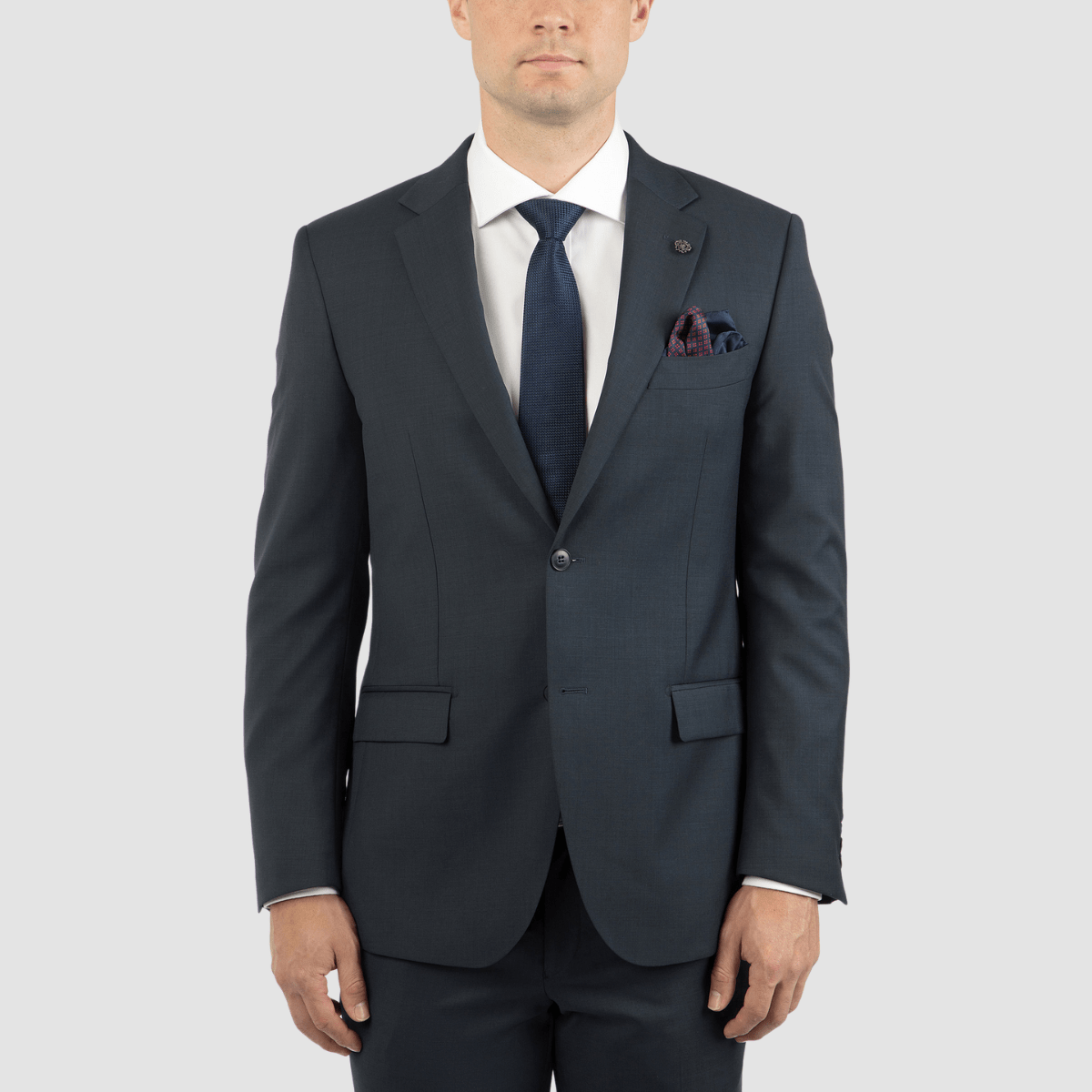 Cambridge tailored fit hardwick jacket in navy blue