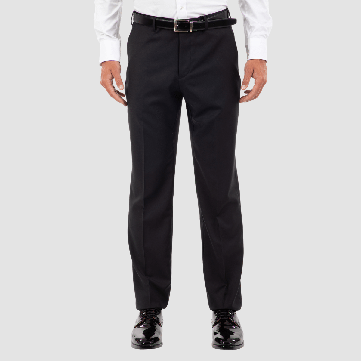 the jura suit trouser in black