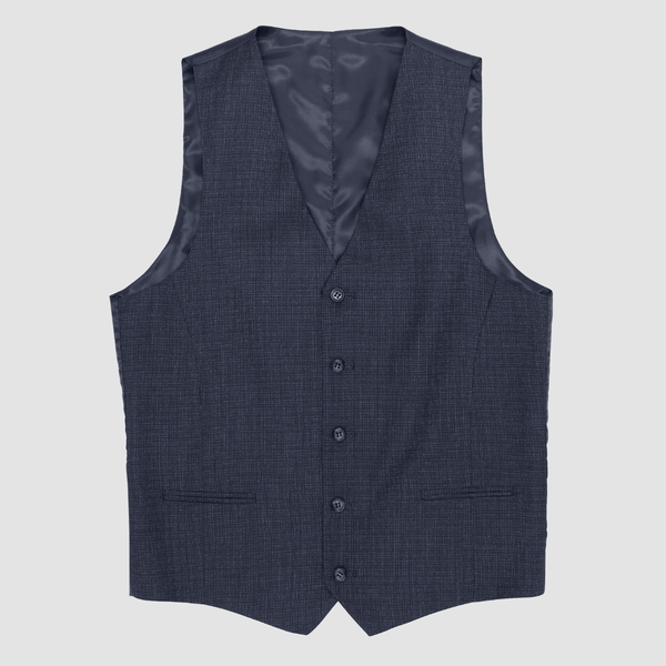 ryan vest by christian brookes in navy blue
