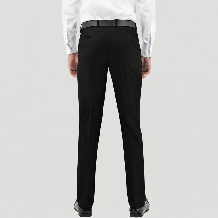 Daniel Hechter Men’s Slim Fit Edward Trouser in Black