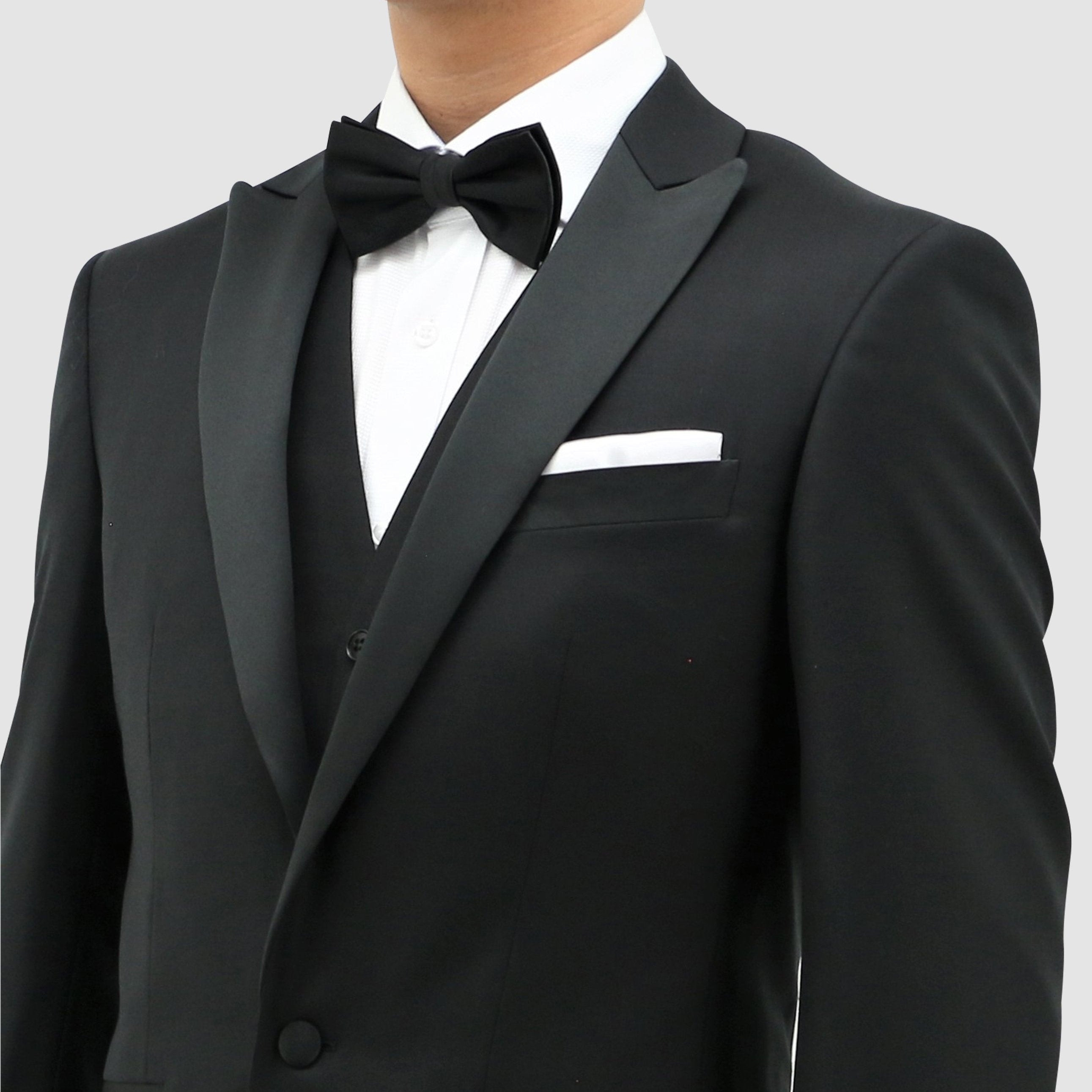 Men’s Slim Fit Jason Tuxedo in Black by Daniel Hechter