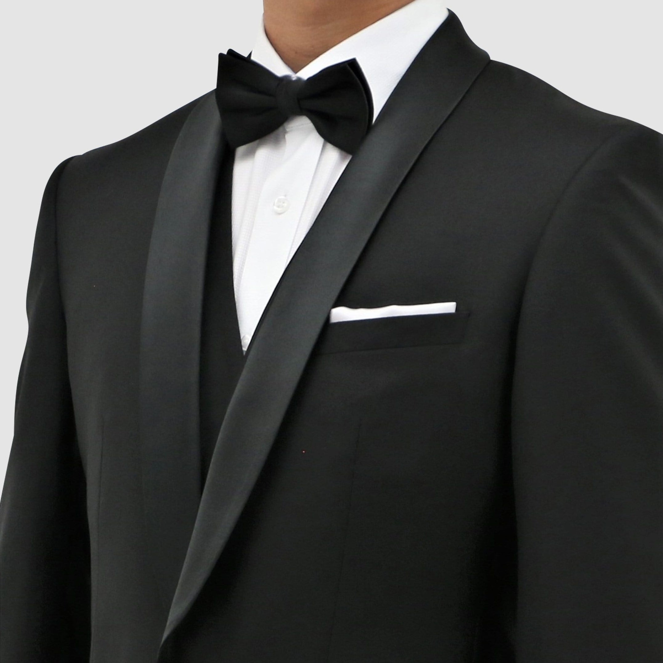 Men’s Slim Fit Manta Tuxedo in Black by Daniel Hechter