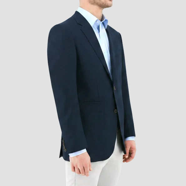 Prague Sports Jacket in Navy by Daniel Hechter.