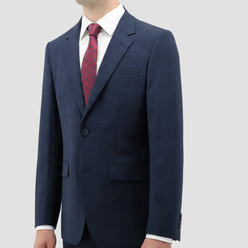 Daniel Hechter Men’s Slim Fit Ritchie Suit in Blue.