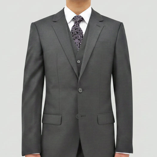 Slim Fit Ryan Vest in Grey by Daniel Hechter