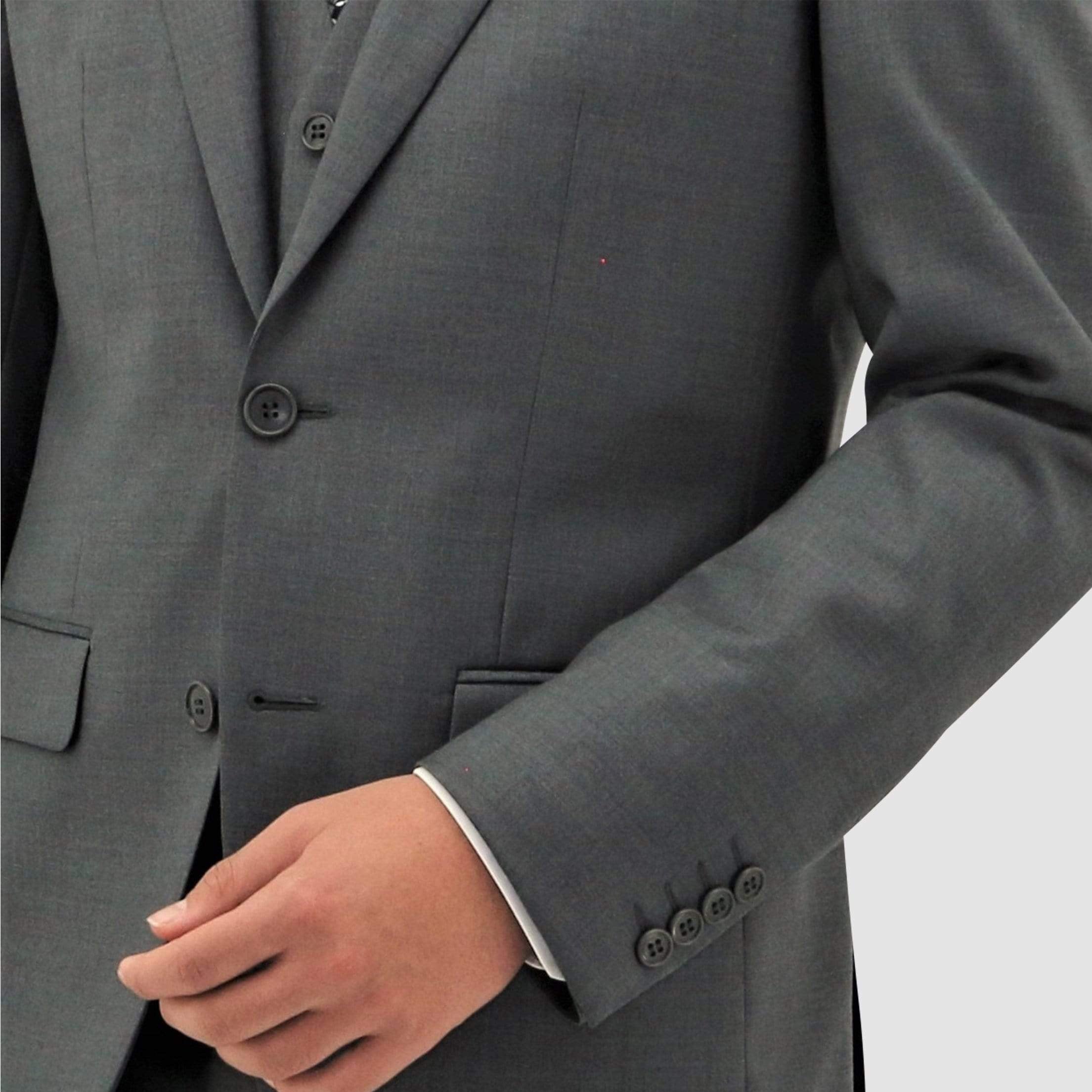 Daniel Hechter Men’s Slim Fit Ritchie Suit in Grey