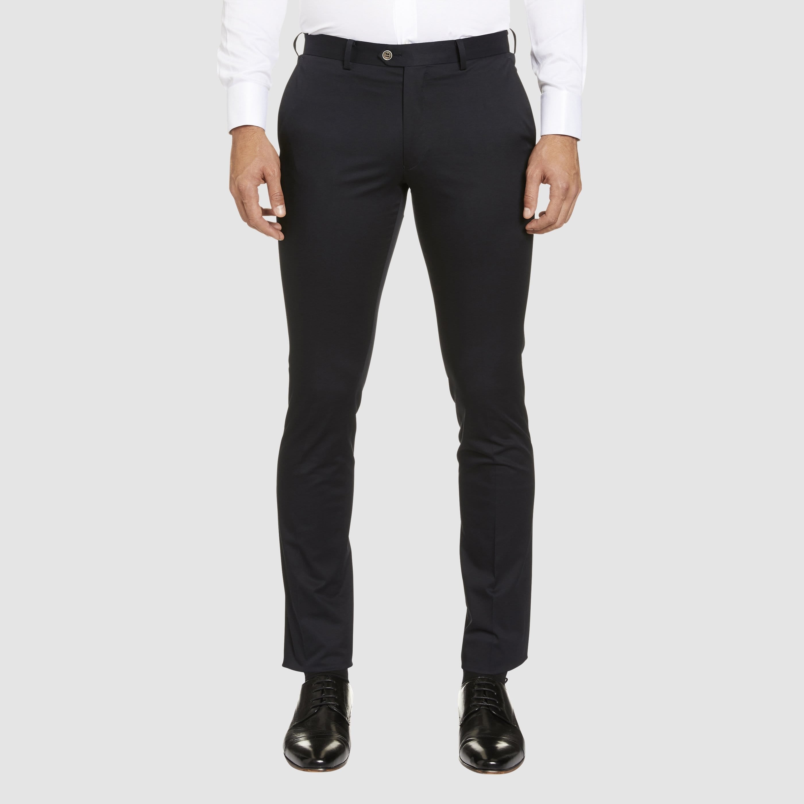 the Studio Italia slim fit chino in navy cotton stretch ST-373-11