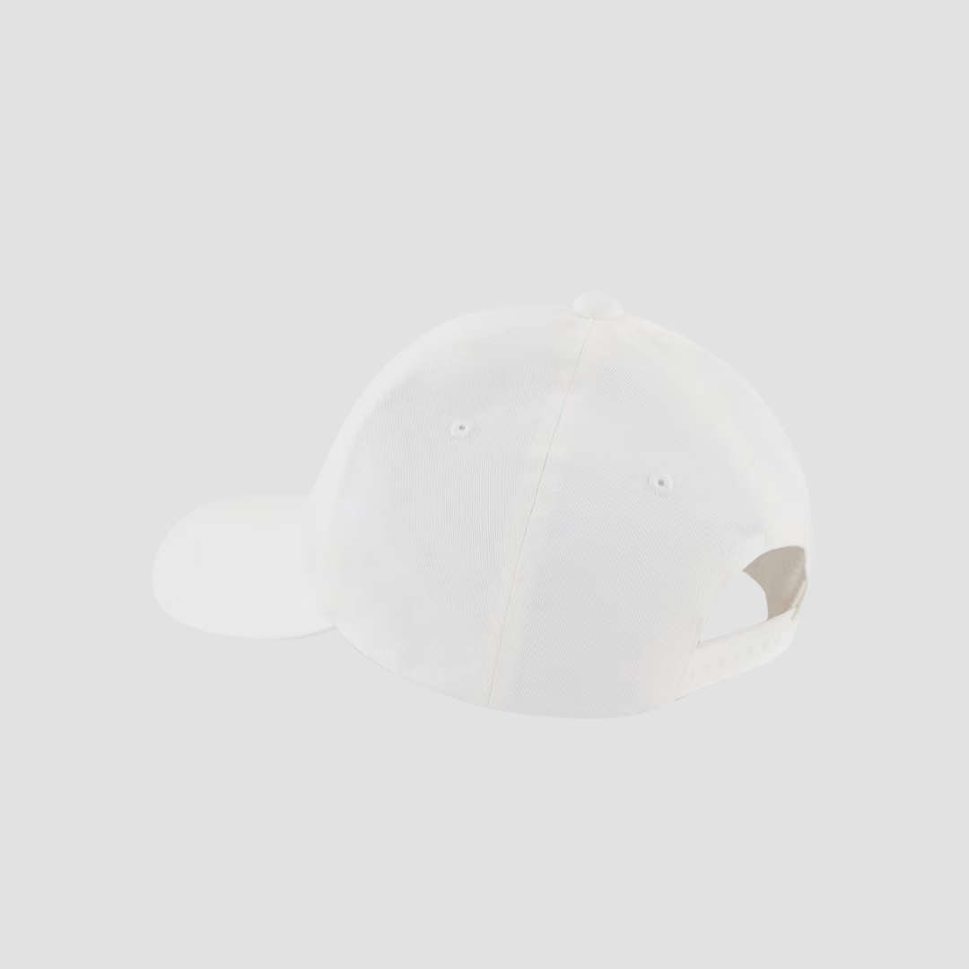 Armani Icon Project Visor Logo Cap in White