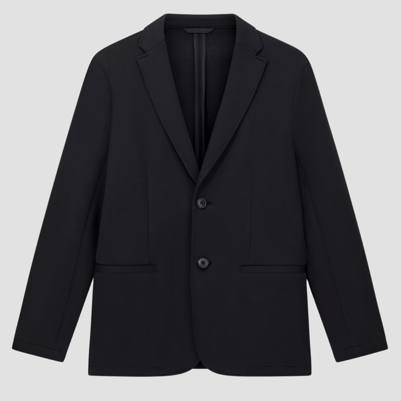 Armani Mens Single Breasted Two Button Jacket in Black