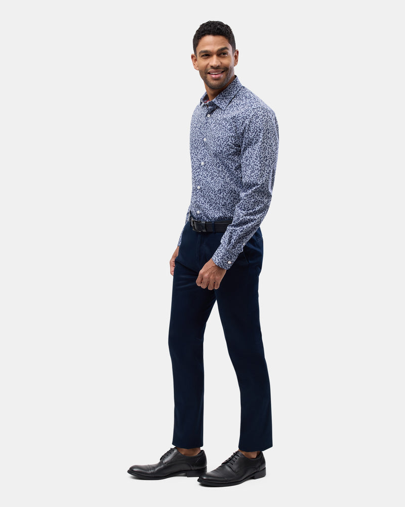 Brooksfield Easy Care Regular Fit Shirt in Navy