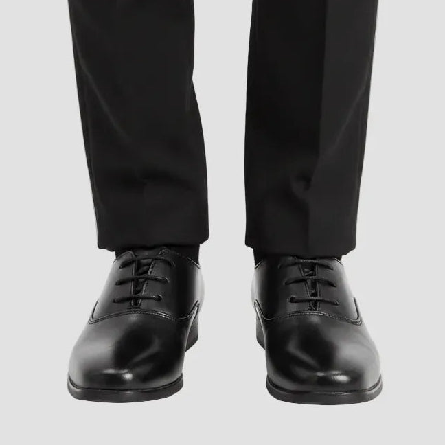 Bicester Kids Dress Shoes in Black
