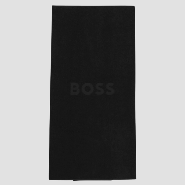 Boss Essential Swim Shorts and Beach Towel Set in Black