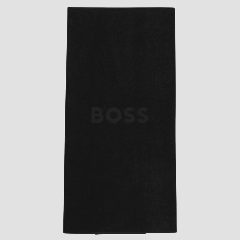 Boss Essential Swim Shorts and Beach Towel Set in Black