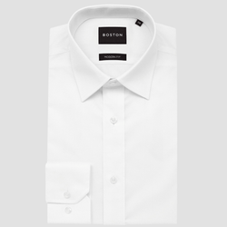 black under dress White & Black Striped Tuxedo Shirt – John Craig main image 0