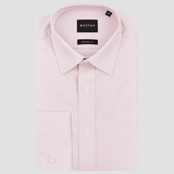 slim fit dress slacks Mens Twill Spread Collar NON IRON Extra Slim Fit – A . I . S T O N E main image 0