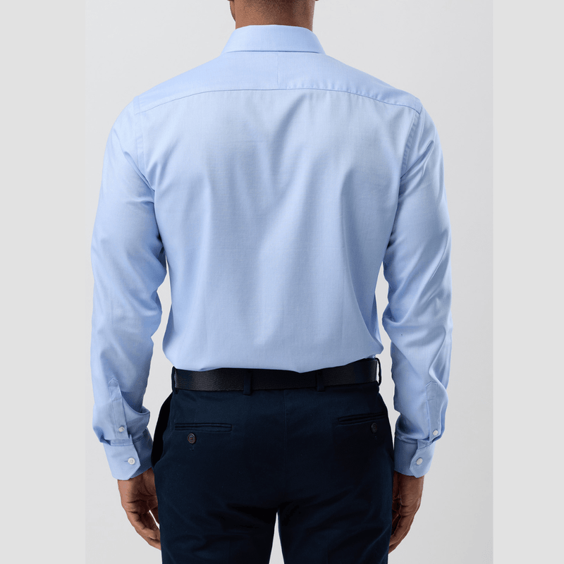 Brooksfield Classic Fit Mens Staple Shirt in Blue BFC991