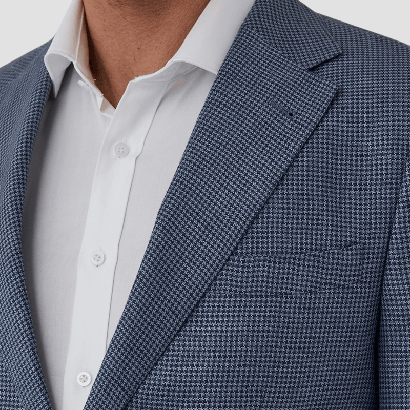 Cambridge Modern Fit Auburn Sports Jacket in Steel Linen Blend