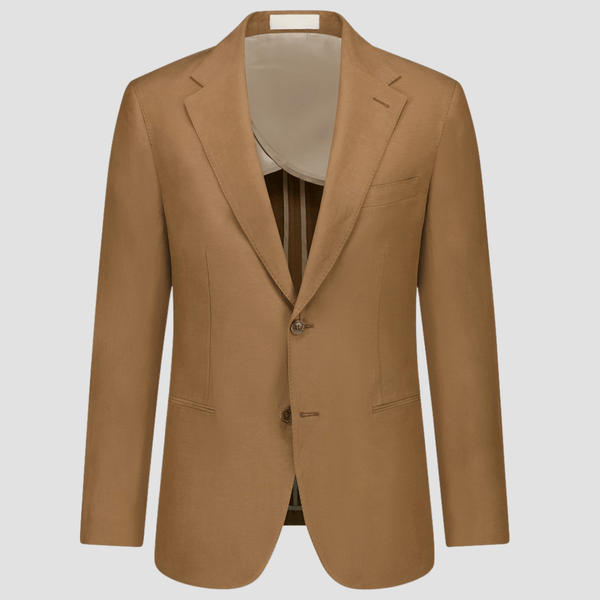 Cambridge Tailored Fit Doncaster Sports Jacket in Tan