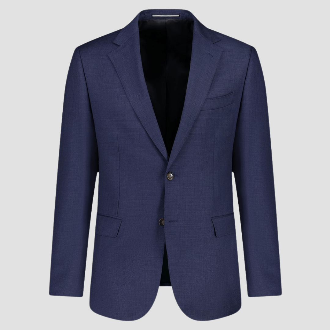 Cambridge Tailored Fit Kensington Suit in Blue Pure Wool Big Man Sizes
