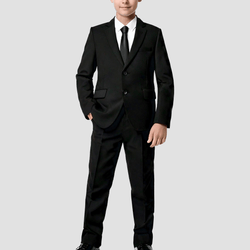 Christian Brookes Kids Two Piece Suit in Black