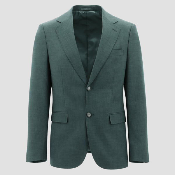 Christian Brookes Mens Slim Fit Turin Edward Suit in Green