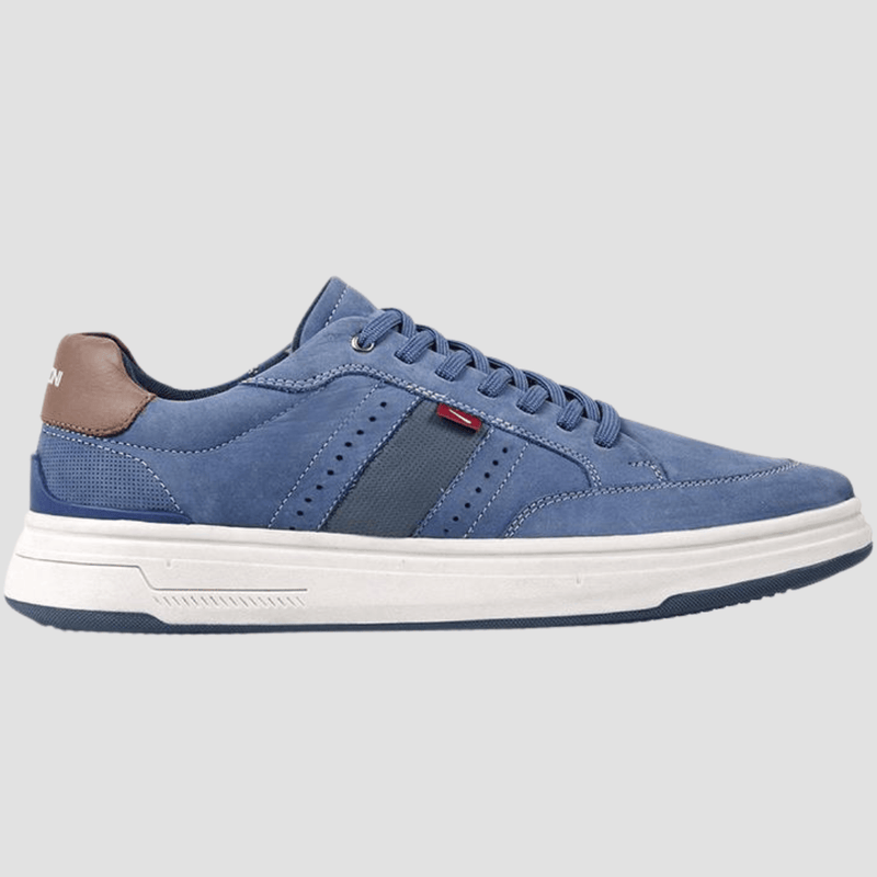 Ferracini Noe Lace Up Sneaker in Blue