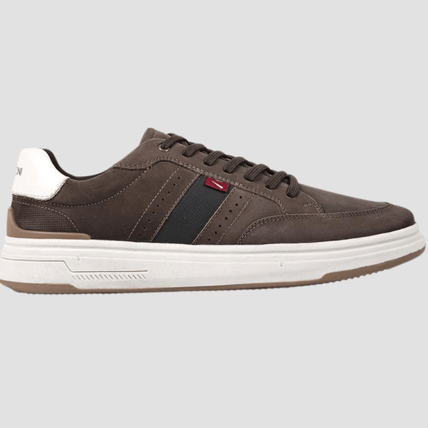 Ferracini Noe Lace Up Sneaker in Brown
