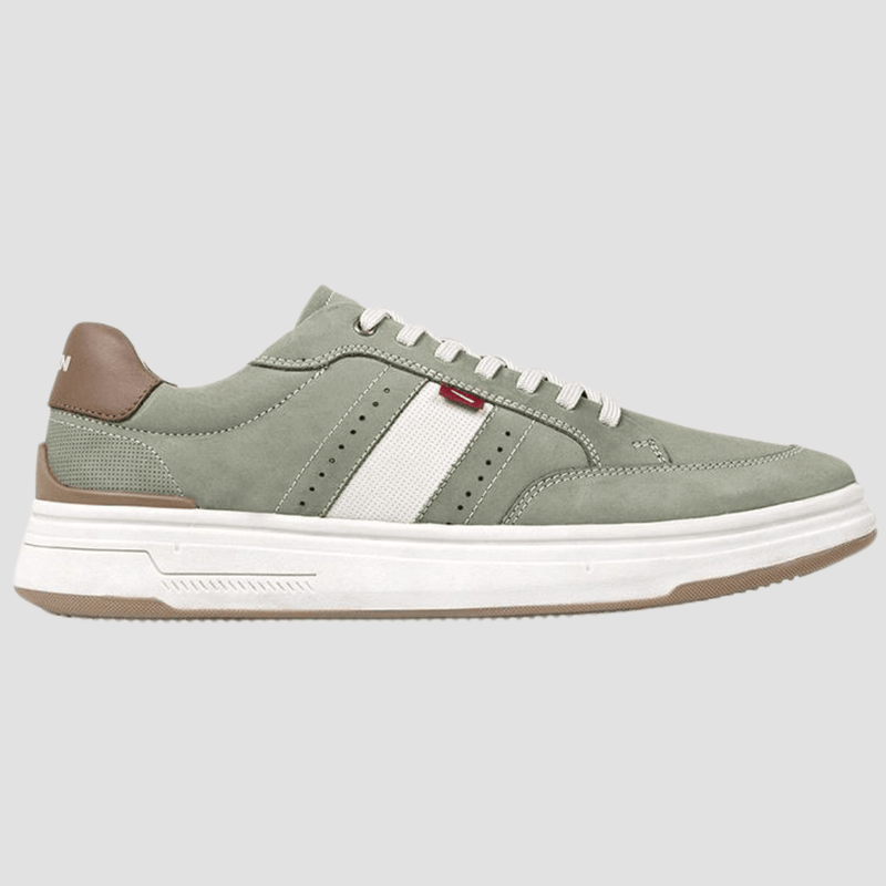 Ferracini Noe Lace Up Sneaker in Green