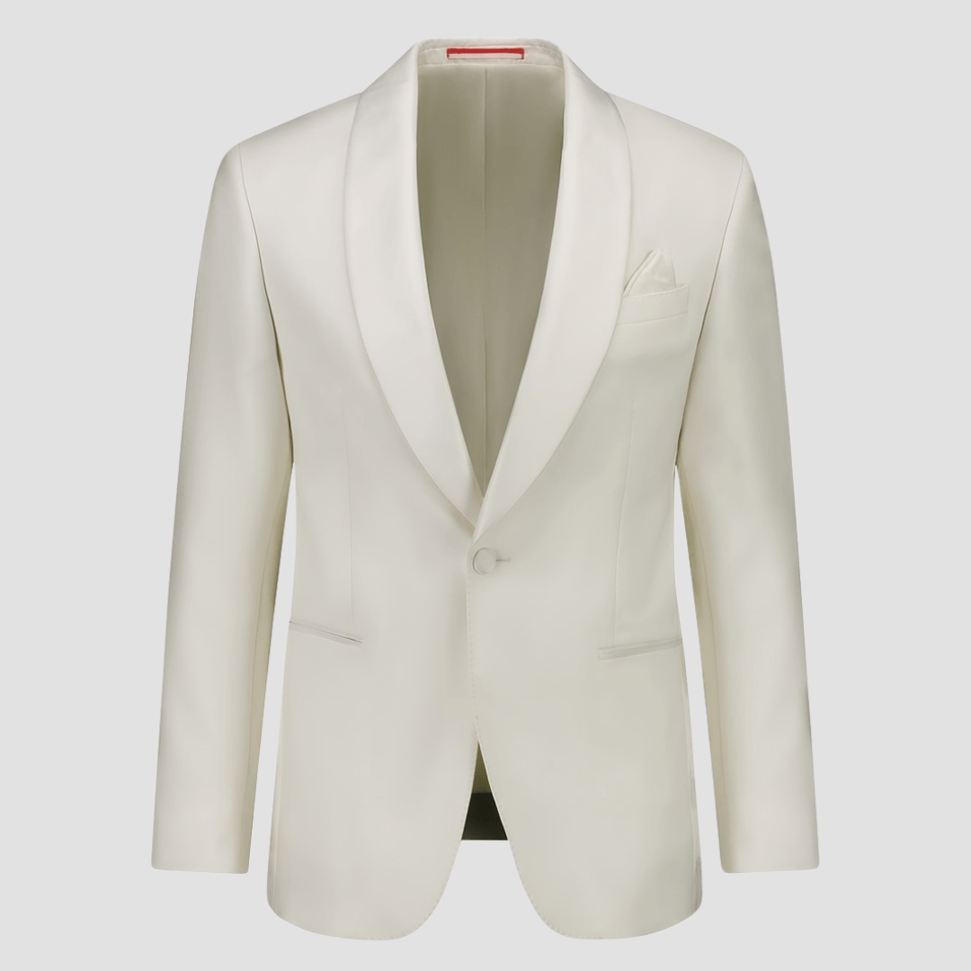 Gibson Slim Fit Astley Tuxedo Jacket in White