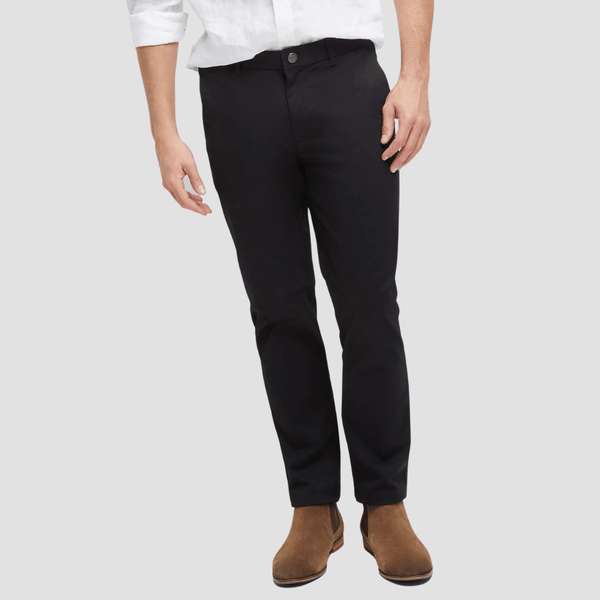 Howard Hudson Tailored Fit Brunswick Chino in Black