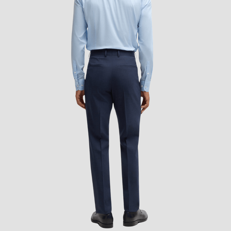 Hugo Boss Slim Fit H-Houston Three Piece Suit in Dark Blue