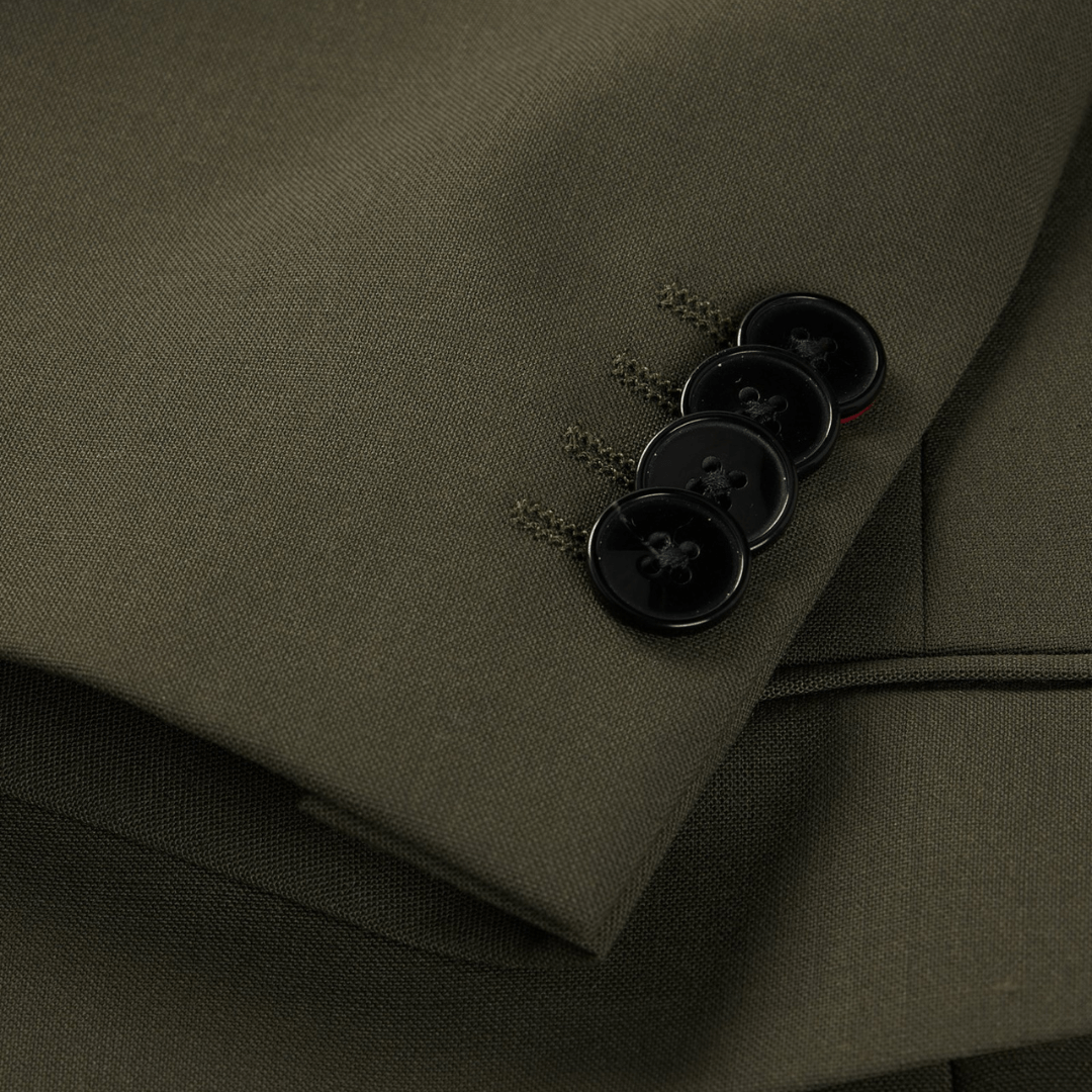 Hugo Boss Slim Fit Henry Getlin 232X Suit in Khaki