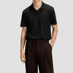 Hugo Dimerspolo Johnny Collar Slim Fit Polo Shirt in Black