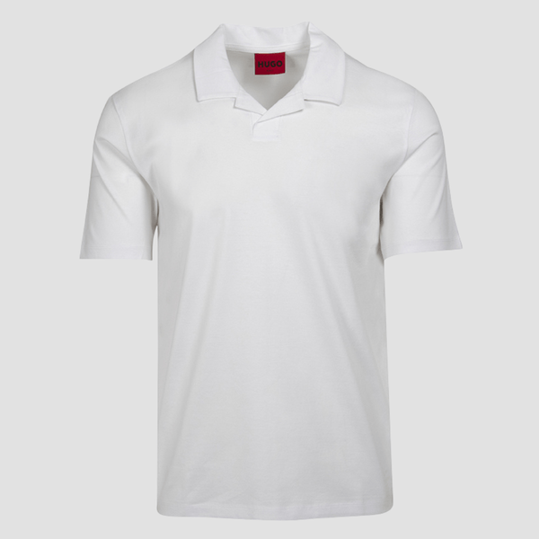 Hugo Dimerspolo Johnny Collar Slim Fit Polo Shirt in White