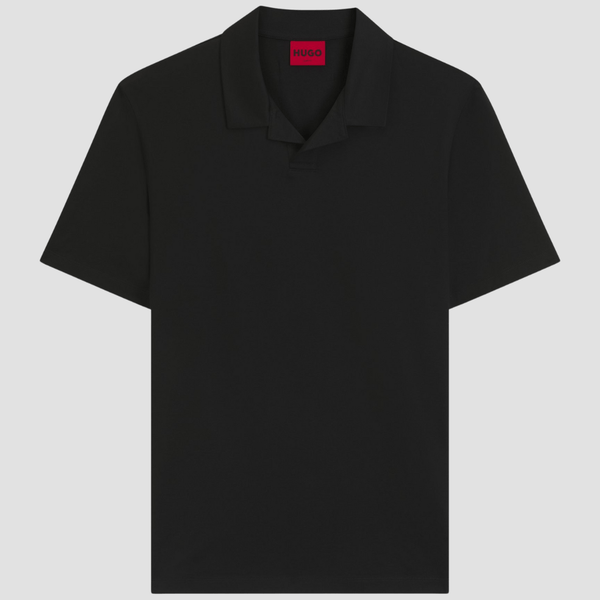 Hugo Dimerspolo Johnny Collar Slim Fit Polo Shirt in Black