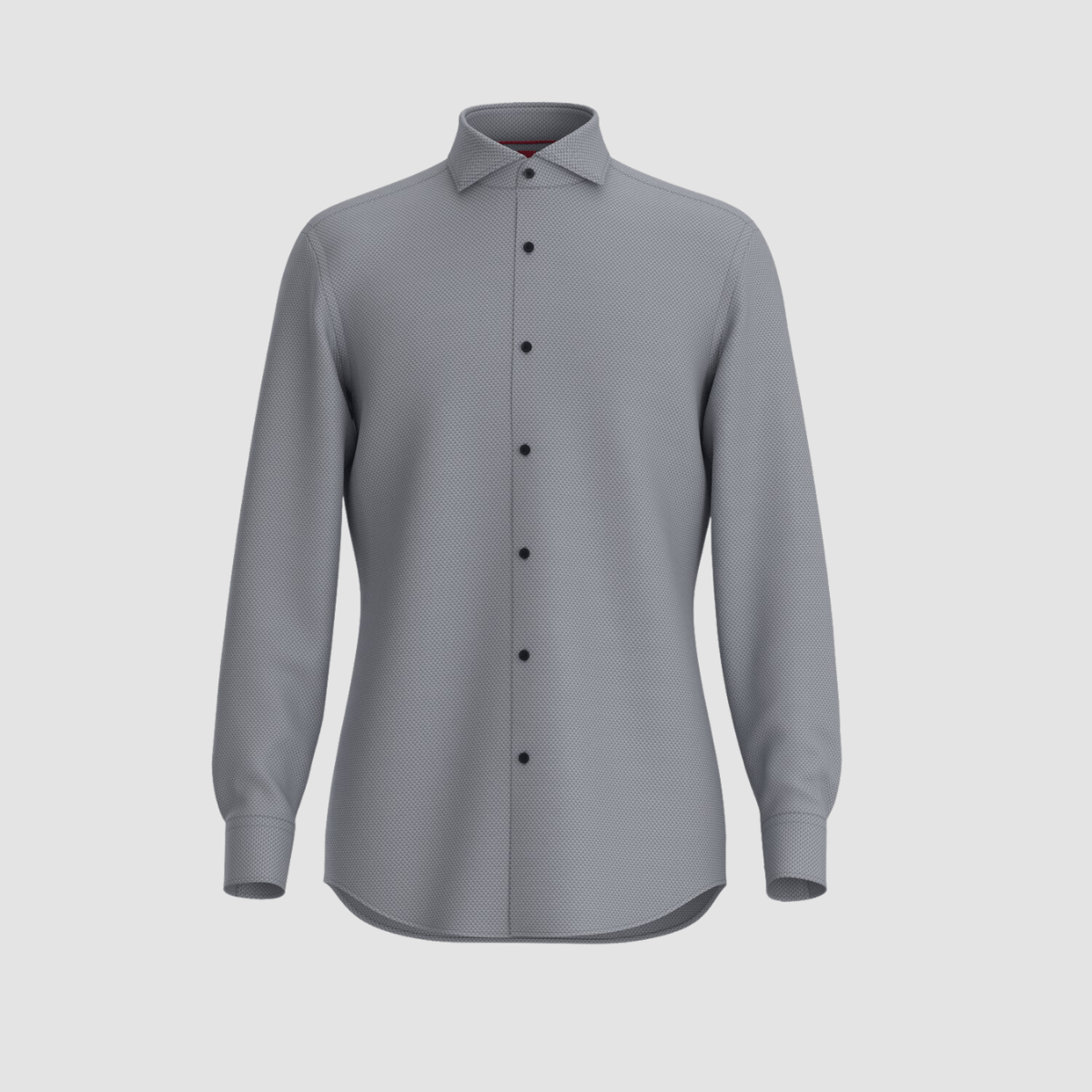 Hugo Slim Fit Kason Shirt in Navy Blue Cotton