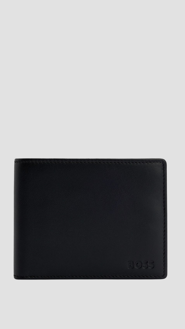 Hugo Boss Asolo Leather Wallet in Black