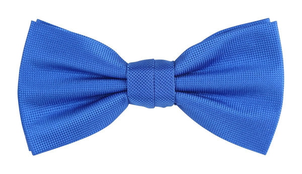 James Adelin Textured Weave Royal Bow Tie