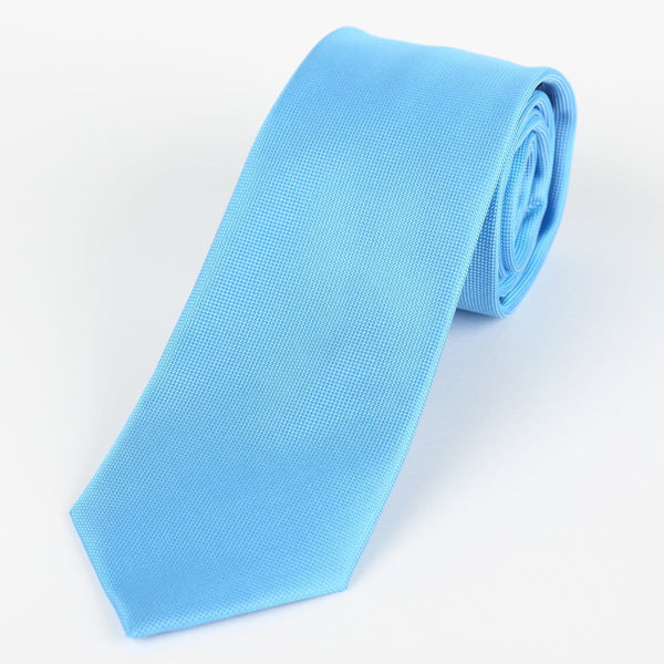 James Adelin Luxury Neck Tie in Turquoise Textured Weave