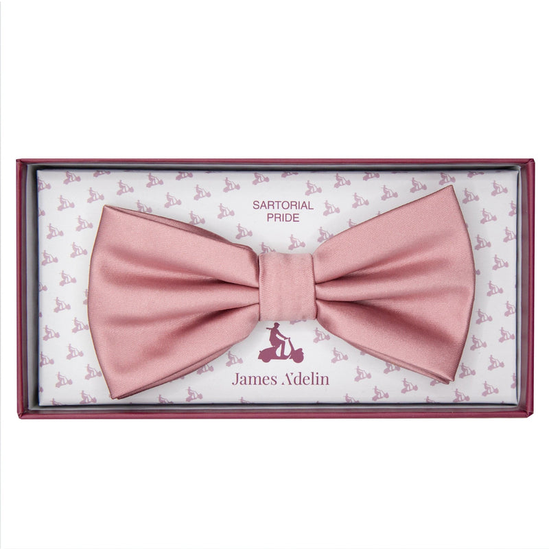 JASATINB James Adelin Luxury Satin Weave Pre Tied Bow Tie