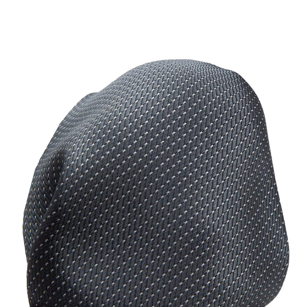 James Adelin Luxury Pin Dot Textured Weave Pocket Square in Charcoal