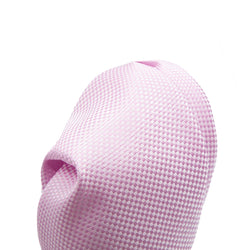 James Adelin Luxury Textured Weave Pocket Square in Soft Pink