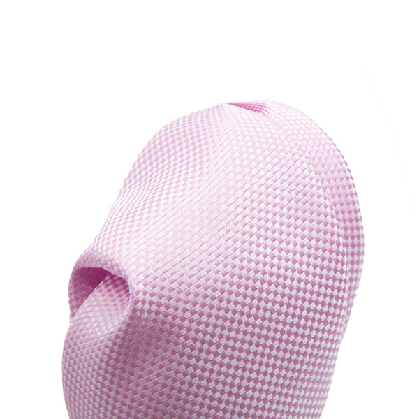 James Adelin Luxury Textured Weave Pocket Square in Soft Pink