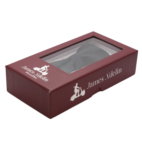 JASATINSLIMB James Adelin Luxury Satin Weave Skinny Pre Tied Bow Tie
